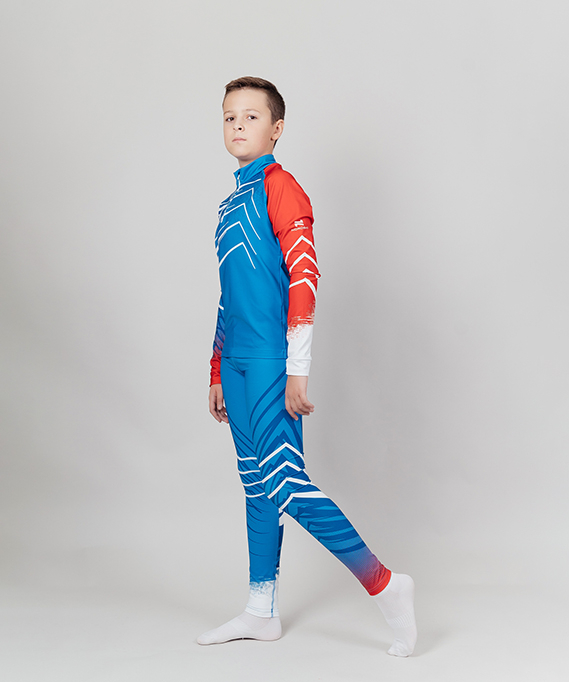 Детский лыжный гоночный комбинезон NordSki Jr. Pro Rus