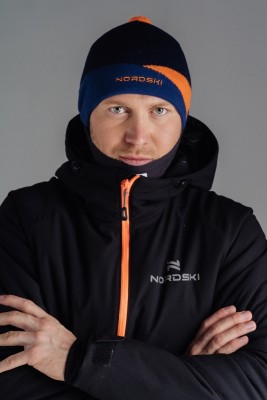 Лыжная шапка Nordski Line Orange