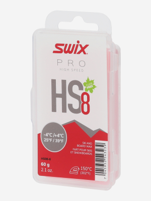 Мазь скольжения SWIX HS Red, (+4-4 C), 60 g