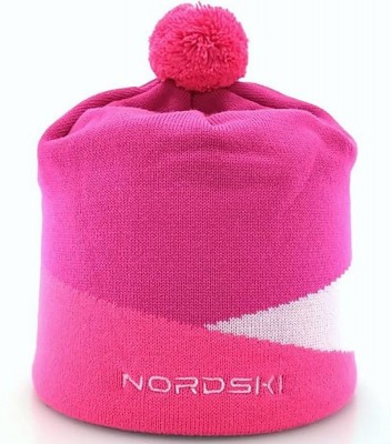 Лыжная шапка Nordski Line Light Rose