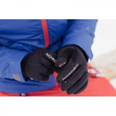Лыжные перчатки детские Nordski Jr Motion Ws black