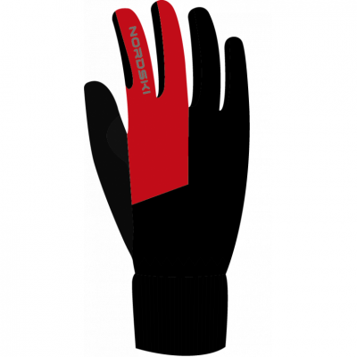 Лыжные перчатки детские Nordski Jr Motion Ws black-red