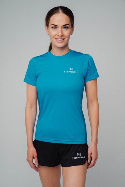 Женская футболка Nordski Active light blue