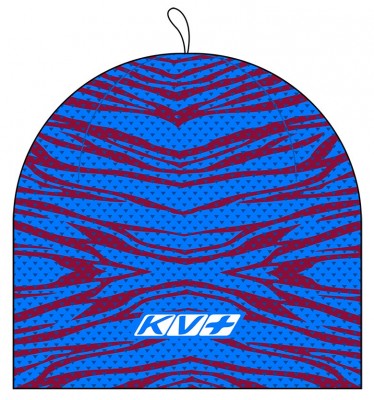 Лыжная шапка Kv+ Premium cиний-бордо