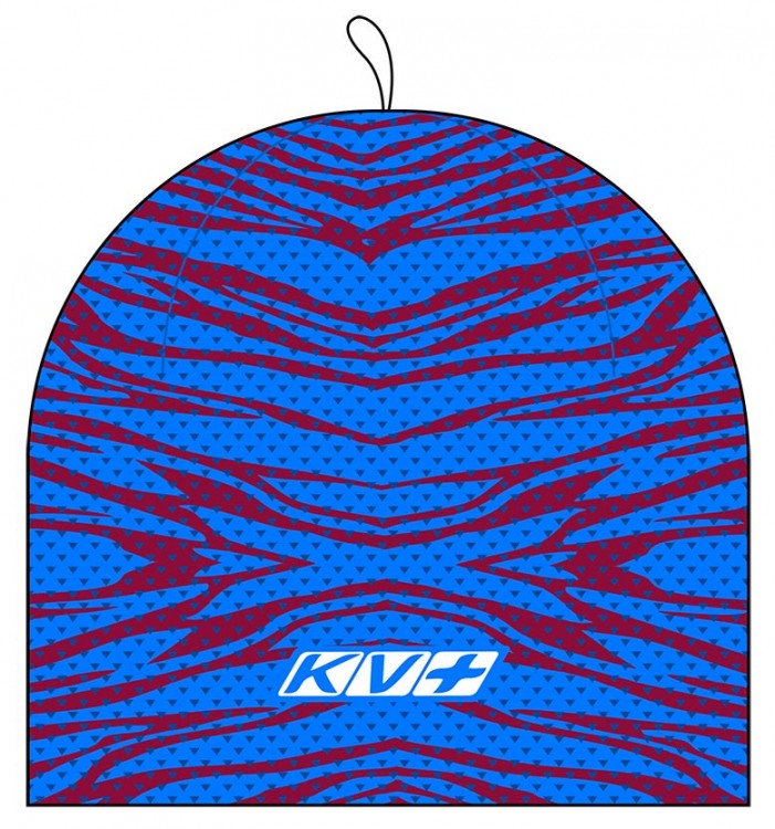 Лыжная шапка Kv+ Premium cиний-бордо