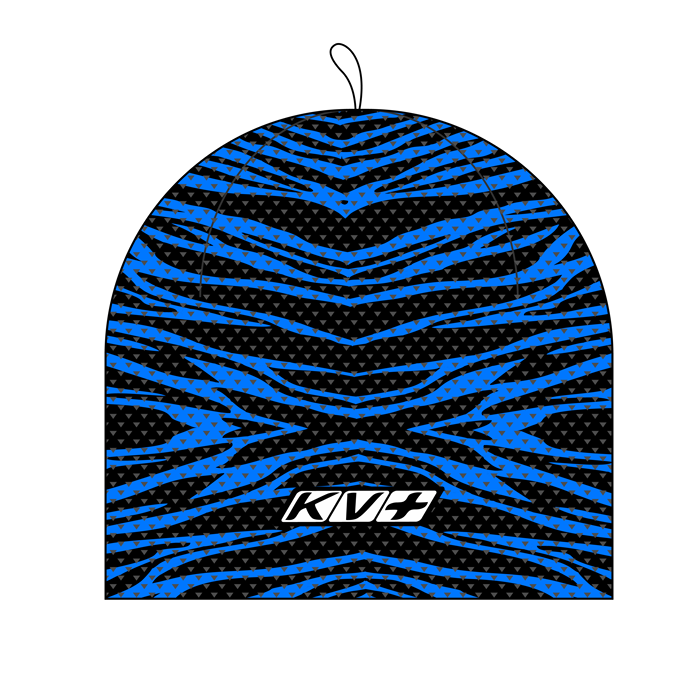 Лыжная шапка Kv+ Premium cиний-черный