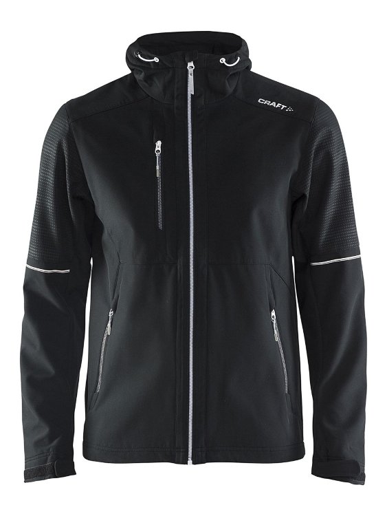 Утепленная лыжная куртка CRAFT Highland мужская чёрная