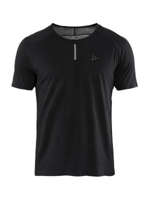 Мужская футболка для бега Craft Nanoweight black