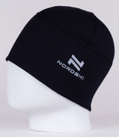 Лыжная тренировочная шапка Nordski Warm black