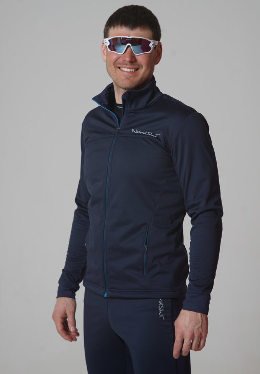 Утепленная лыжная куртка Nordski Motion Blueberry мужская