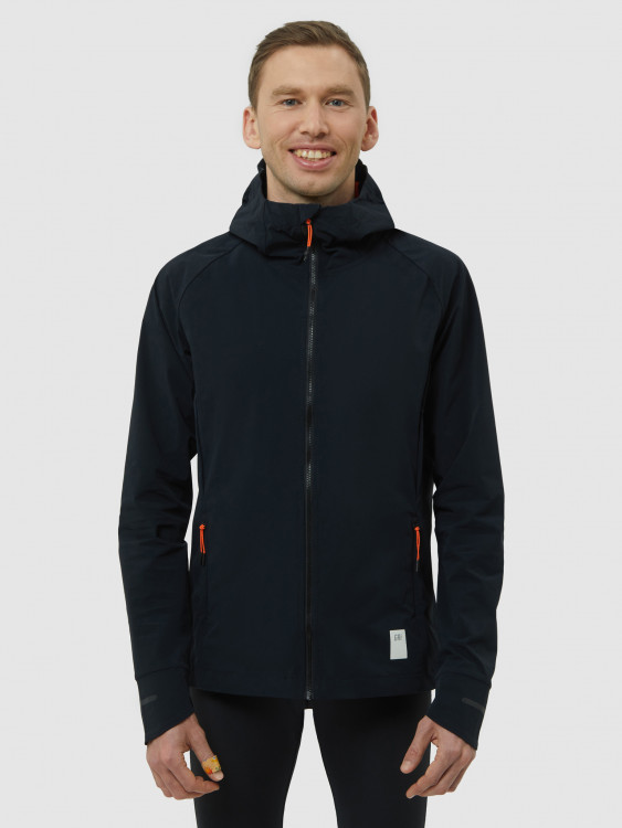 Элитная беговая непромокаемая куртка Gri Джеди 4.0 черная