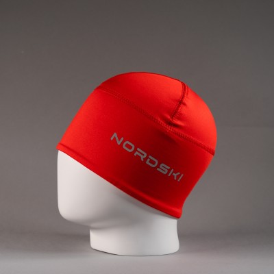 Лыжная шапка Nordski Warm red