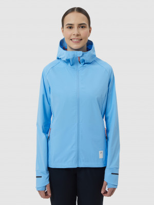 Элитная беговая непромокаемая куртка Gri Джеди 4.0 женская голубая