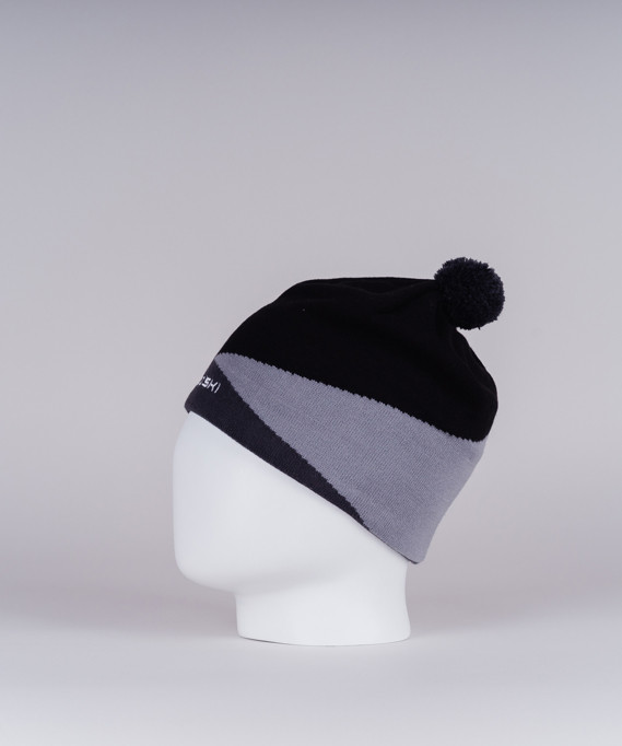 Лыжная шапка Nordski Line black/grey
