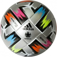 Футбольный мяч Adidas UNIFO FIN LGE SILVMT/BLACK/SOLRED/ размер 5